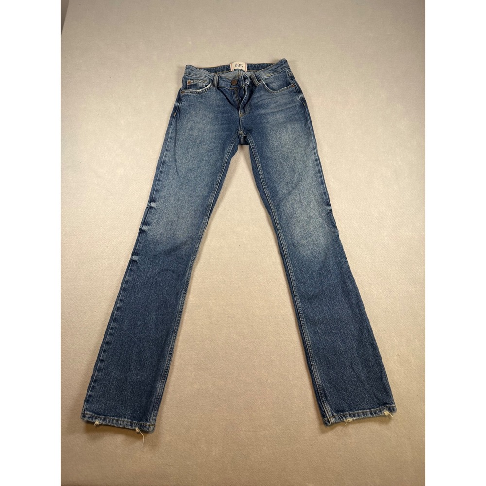 BDG Low Rise Slim Bootcut Jeans Size 24 Medium Wash Denim Urban Outfitters
